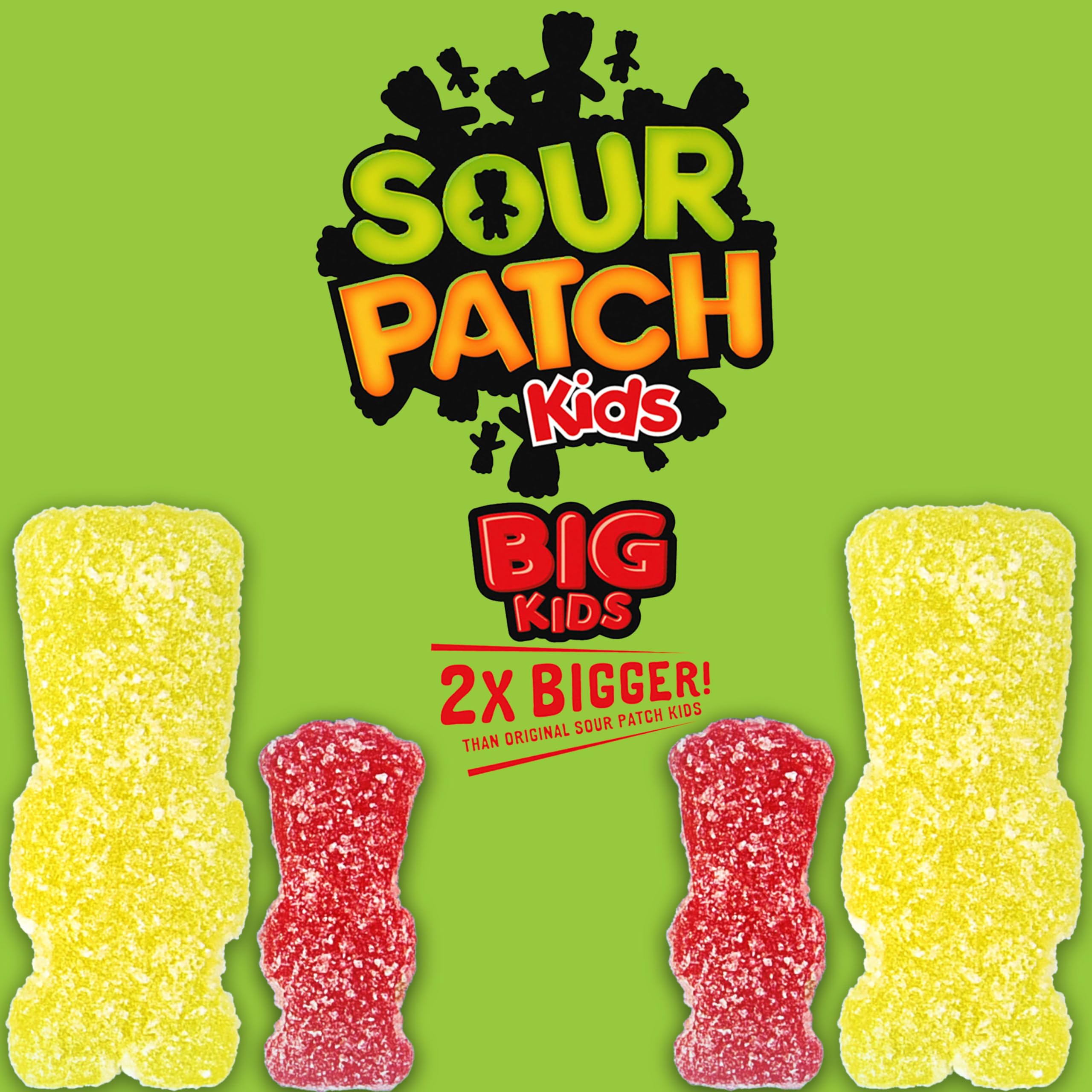 Amazon | SOUR PATCH KIDS Big Kids Soft & Chewy Candy, Share Size